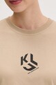 Karl Lagerfeld Jeans t-shirt B1W17086 beżowy