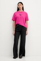 Karl Lagerfeld Jeans t-shirt B1W17086 różowy AA00