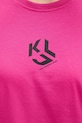 Karl Lagerfeld Jeans t-shirt B1W17086 różowy