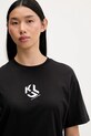 Karl Lagerfeld Jeans t-shirt czarny B1W17086