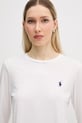 Polo Ralph Lauren longsleeve bawełniany biały 211B14604