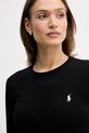 Polo Ralph Lauren longsleeve bawełniany czarny 211B14604
