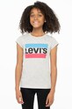 Παιδικό μπλουζάκι Levi's στάμπα γκρί 4E4900.NOS.G