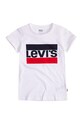 Dětské tričko Levi's kulatý bílá 3E4900.NOS.G