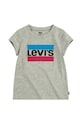 Детская футболка Levi's хлопок серый 3E4900.NOS.G