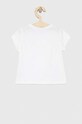 United Colors of Benetton tricou de bumbac pentru copii 3I1XG106Y.P.NOS alb AA00