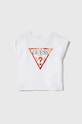 Παιδικό μπλουζάκι Guess στάμπα λευκό J81I15.J1311.9BYH