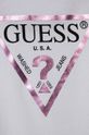 Dziewczynka Guess t-shirt bawełniany dziecięcy K73I56.K8HM0.9BYH biały
