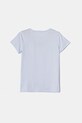 Dječja pamučna majica kratkih rukava Guess J73I56.K8HM0.PPYA plava AA00