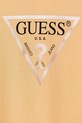 Дівчинка Дитяча бавовняна футболка Guess J73I56.K8HM0.PPYA помаранчевий