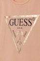 Fete Guess tricou copii J81I15.J1311.PPYA portocaliu