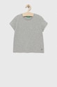 Dětské bavlněné tričko United Colors of Benetton kulatý šedá 3I1XC109V.G.NOS