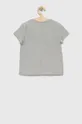Детская хлопковая футболка United Colors of Benetton серый