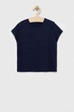 United Colors of Benetton t-shirt bawełniany dziecięcy bawełna granatowy 3I1XC109V.G.NOS