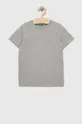 sivá Detské bavlnené tričko United Colors of Benetton Detský