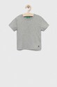 Dětské bavlněné tričko United Colors of Benetton kulatý šedá 3I1XG106Z.P.NOS