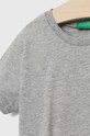 CHLAPEC Dětské bavlněné tričko United Colors of Benetton 3I1XG106Z.P.NOS šedá