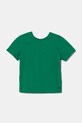 Дитяча бавовняна футболка United Colors of Benetton бавовна зелений 3I1XG106Z.P.NOS