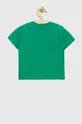 United Colors of Benetton gyerek pamut póló zöld