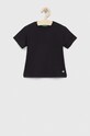 United Colors of Benetton t-shirt bawełniany dziecięcy bawełna czarny 3I1XG106Z.P.NOS