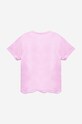 Vans tricou de bumbac pentru copii VN0A53P2ZY2 roz AA00