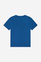 Дитяча бавовняна футболка Timberland Short Sleeves Tee-shirt T25S83.831 темно-синій AA00