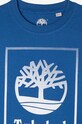 Хлопчик Дитяча бавовняна футболка Timberland Short Sleeves Tee-shirt T25S83.831 темно-синій
