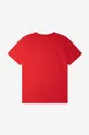 Dječja pamučna majica kratkih rukava Timberland Short Sleeves Tee-shirt crvena