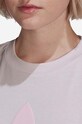 Bavlněné tričko adidas Originals růžová HU1631