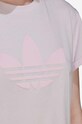 Bavlněné tričko adidas Originals HU1631 růžová