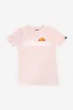 ροζ Παιδικό βαμβακερό μπλουζάκι Ellesse Παιδικά