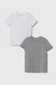 Dětské tričko United Colors of Benetton 2-pack směs šedá 3OP80M018.G.CONTIN.9BYX