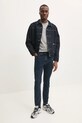 Tommy Jeans t-shirt bawełniany DM0DM04411 szary AA00