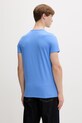 Odzież Tommy Jeans t-shirt męski bawełniany DM0DM04411 niebieski