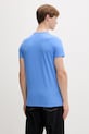 Odzież Tommy Jeans t-shirt męski bawełniany DM0DM04411 niebieski