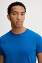 Tommy Jeans t-shirt bawełniany granatowy DM0DM04411