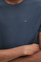 Tommy Jeans tricou din bumbac DM0DM04411 bleumarin