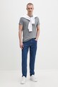 Tommy Jeans t-shirt męski bawełniany DM0DM04411 szary AA00
