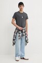 Хлопковая футболка Tommy Jeans DM0DM04411 серый AA00