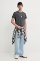 Tommy Jeans t-shirt bawełniany DM0DM04411 szary AA00