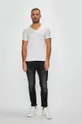 Tommy Jeans - T-shirt DM0DM04410 biały
