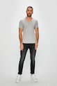 Tommy Jeans - Majica DM0DM04410 siva AA00