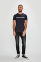 Calvin Klein Jeans - Tričko námořnická modř