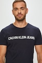 Calvin Klein Jeans - T-shirt J30J307855 J30J307855 granatowy