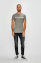 Calvin Klein Jeans - T-shirt J30J307855 J30J307855 szary AA00