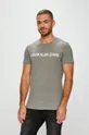 szary Calvin Klein Jeans - T-shirt J30J307855