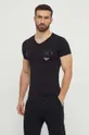 crna Homewear majica kratkih rukava Emporio Armani Underwear Muški
