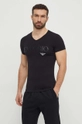 czarny Emporio Armani Underwear t-shirt lounge Męski