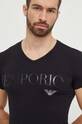 Emporio Armani Underwear t-shirt lounge 110810 czarny AA00