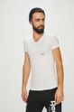 biały Emporio Armani - T-shirt 110810 Męski